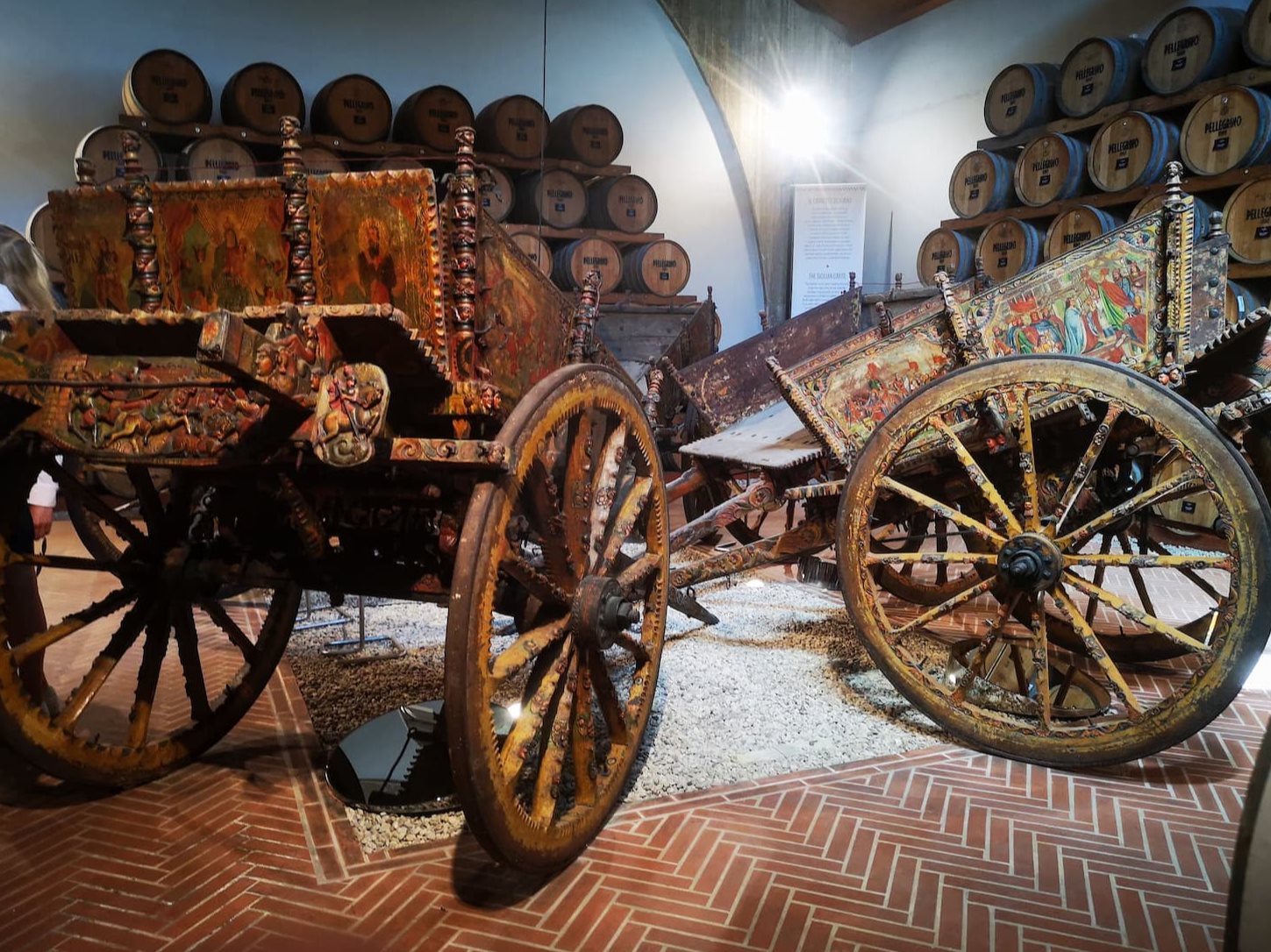 Marsala, prova de vinhos e Laguna de barco